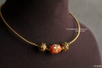 Hasli with Nakshi Gold Balls and Coral - Image 2