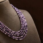 Opal Purple Beads