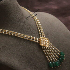 Pearl Chain with Kundan