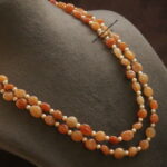 Onyx Beads Mala with Swarovski Pearl