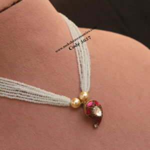 Jadaukundan with Sugar Beads