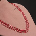 Real Coral Beads and Pearl Mala