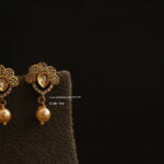 Studs with Pearl Drop