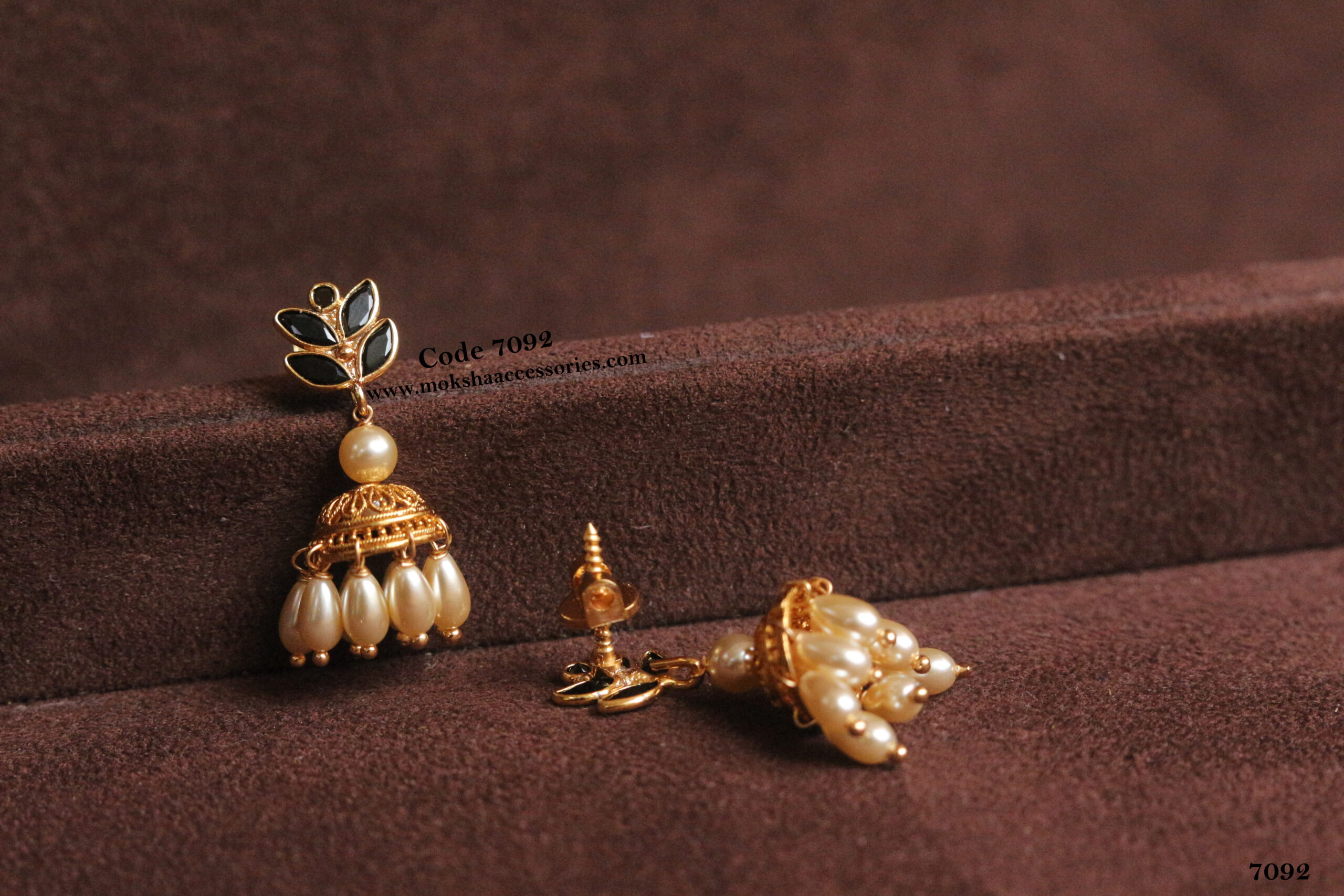 7092-scaled-1.jpg CZ Studs with Real Swarovski Drops - Image 1