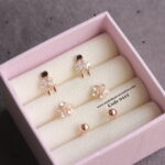 CZ Studs (Set of 3 Pairs)