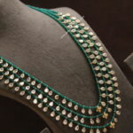 Green Beads with CZ Drops