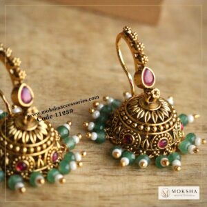 Nakshi jhumki – Moksha Designer Accessories