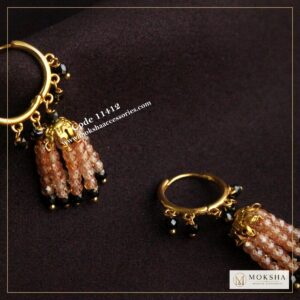 Real cz earrings – Moksha Designer Accessories
